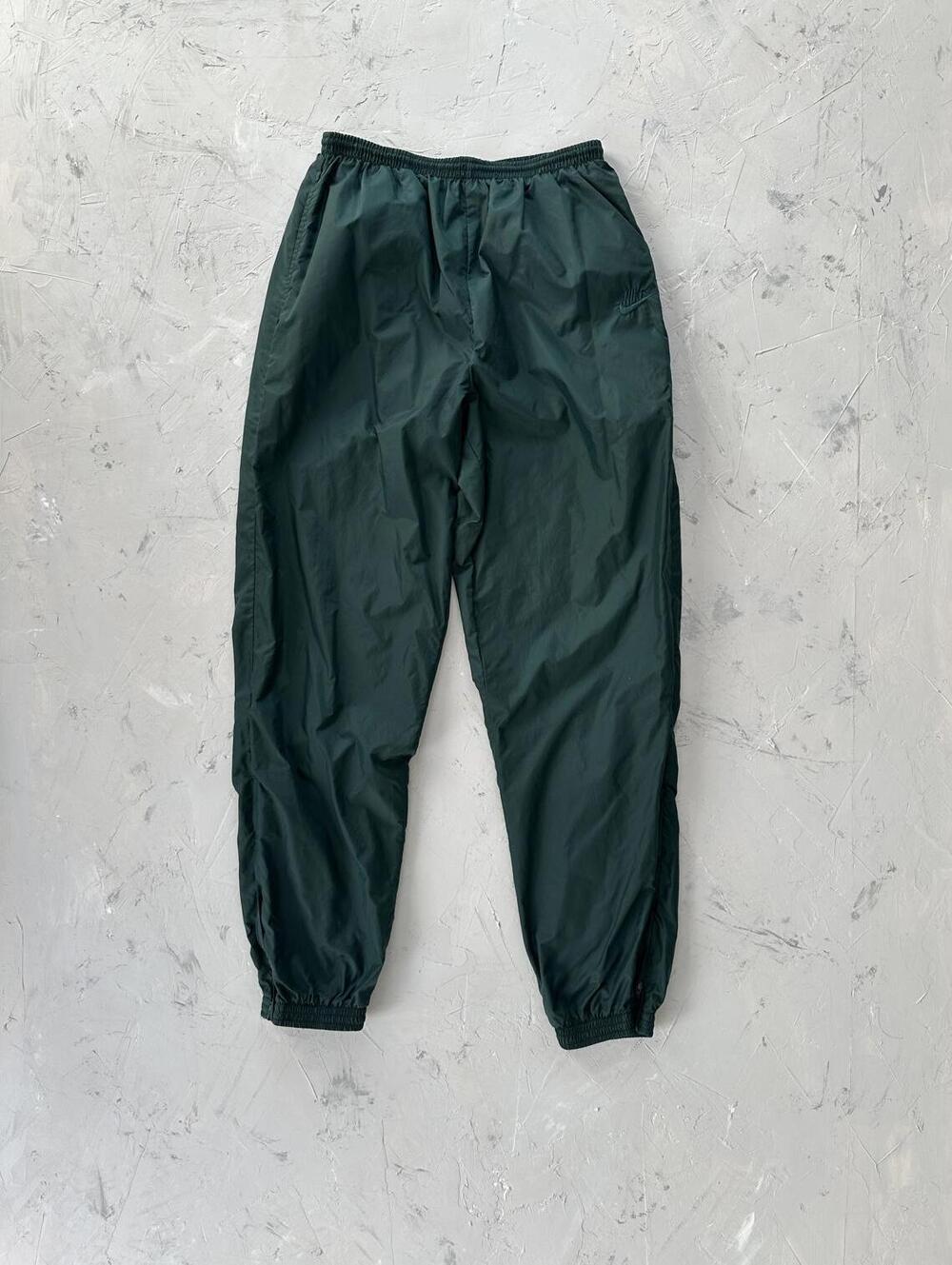 Vintage 90's Nike tonal Forest Green Track Pants